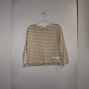 Mango | Cream Striped Longsleeve